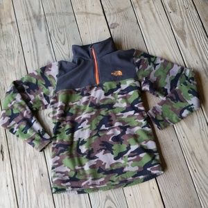 Boys NORTH FACE fleece pullover
